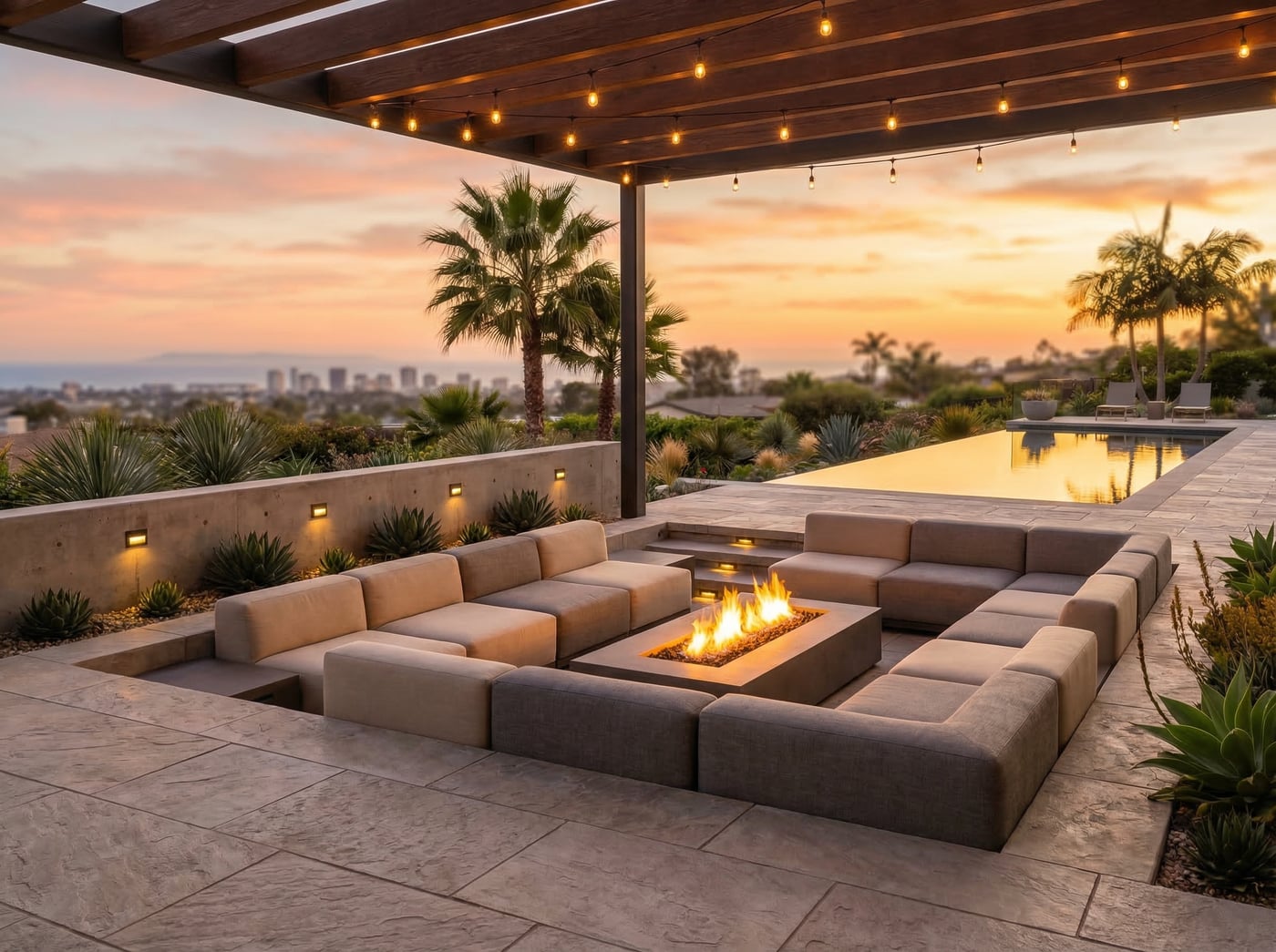 Outdoor remodeling in Fairbanks Ranch — San Diego Landscape Remodeling